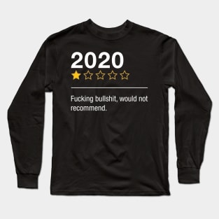 2020 review Long Sleeve T-Shirt